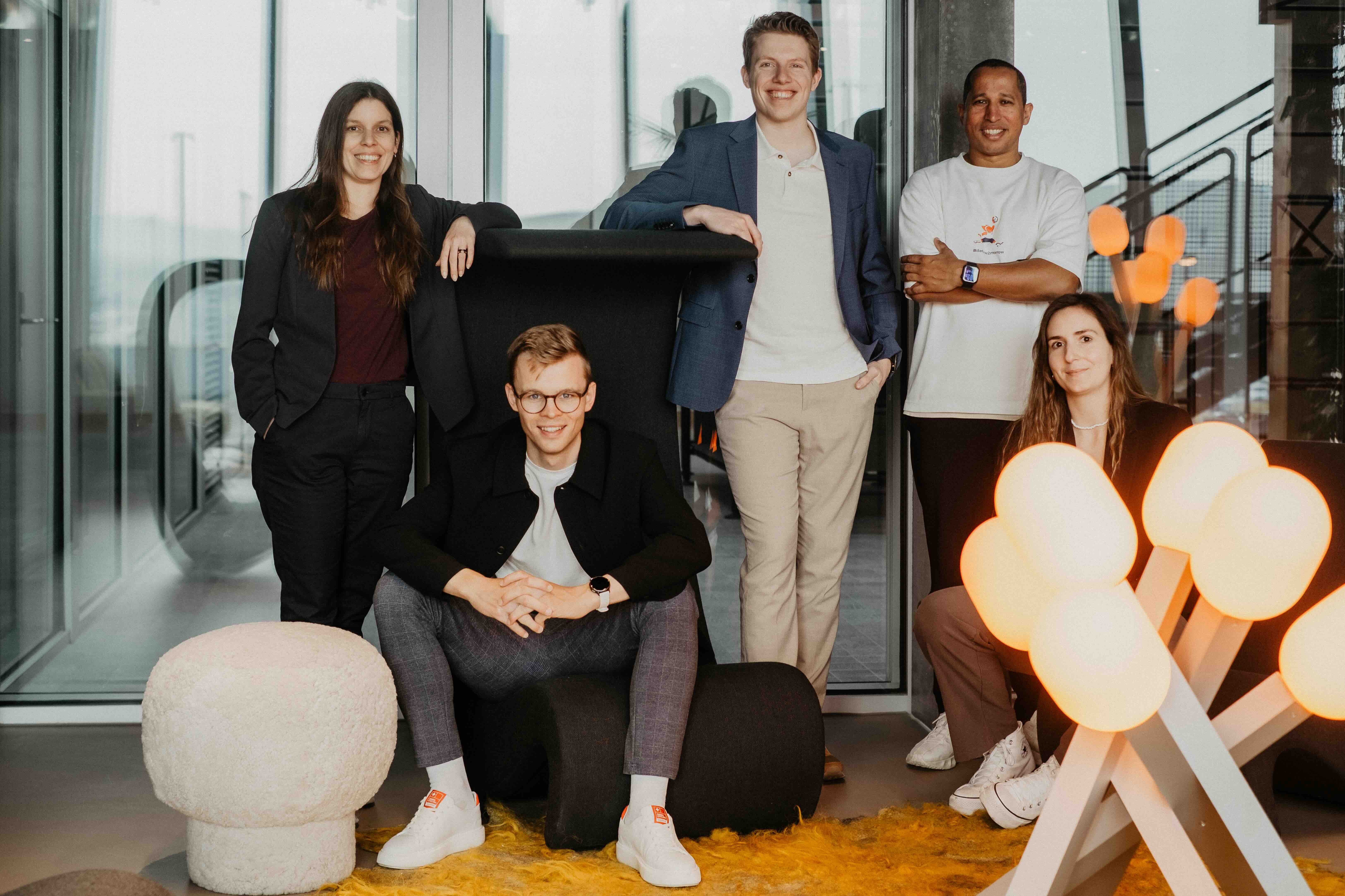 Epic Fusion Prosci Team: Leandro, Domi, Noel, Sanche und Celine