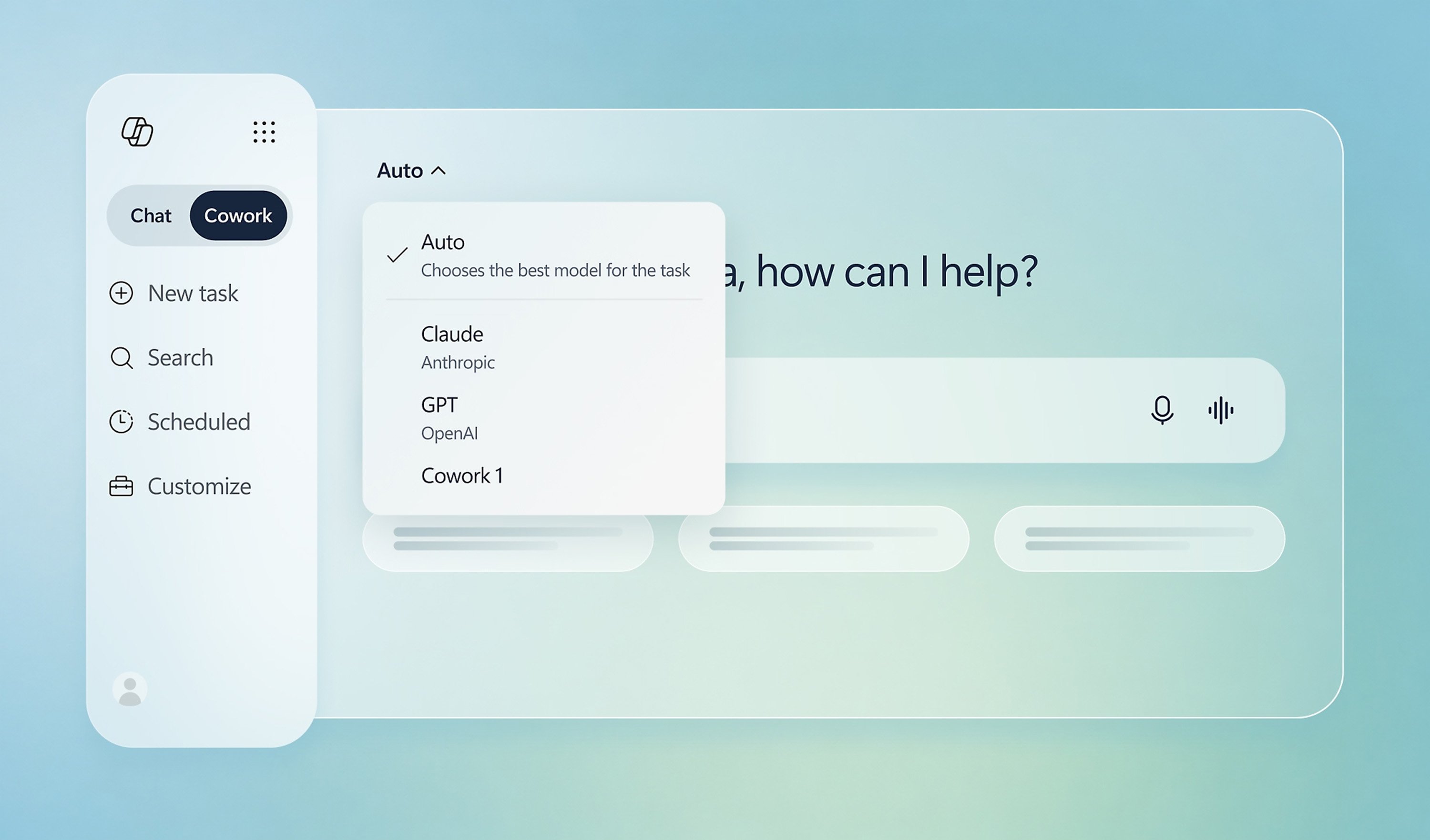 Microsoft Copilot AI Modell wählen