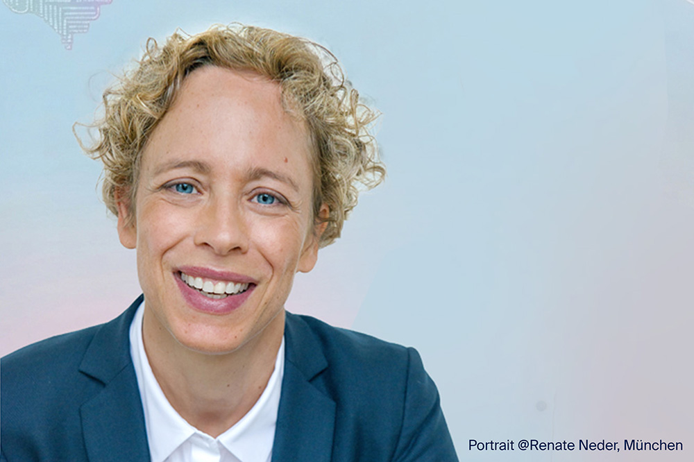 Kerstin Bäcker Portrait KI-Expertin, Fachanwältin für Urheberrecht, Partnerin bei LAUSEN