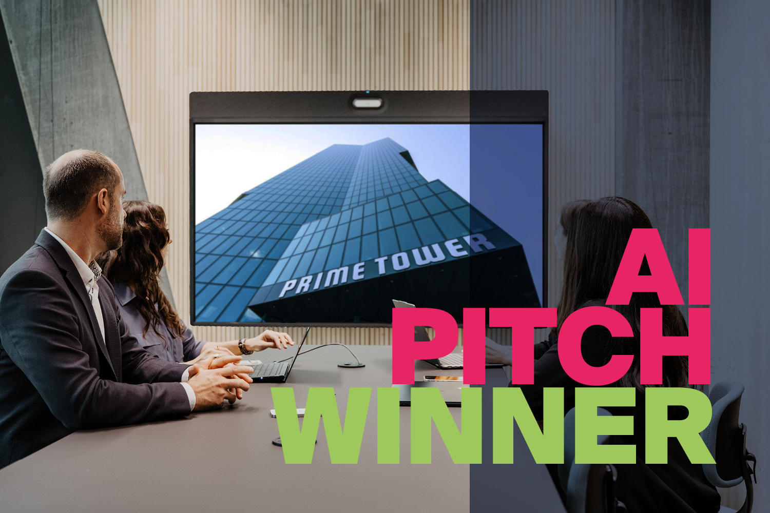 Epic Fusion gewinnt den Swiss Prime Site Accelerator mit einem erfolgreichen KI-Pitch.