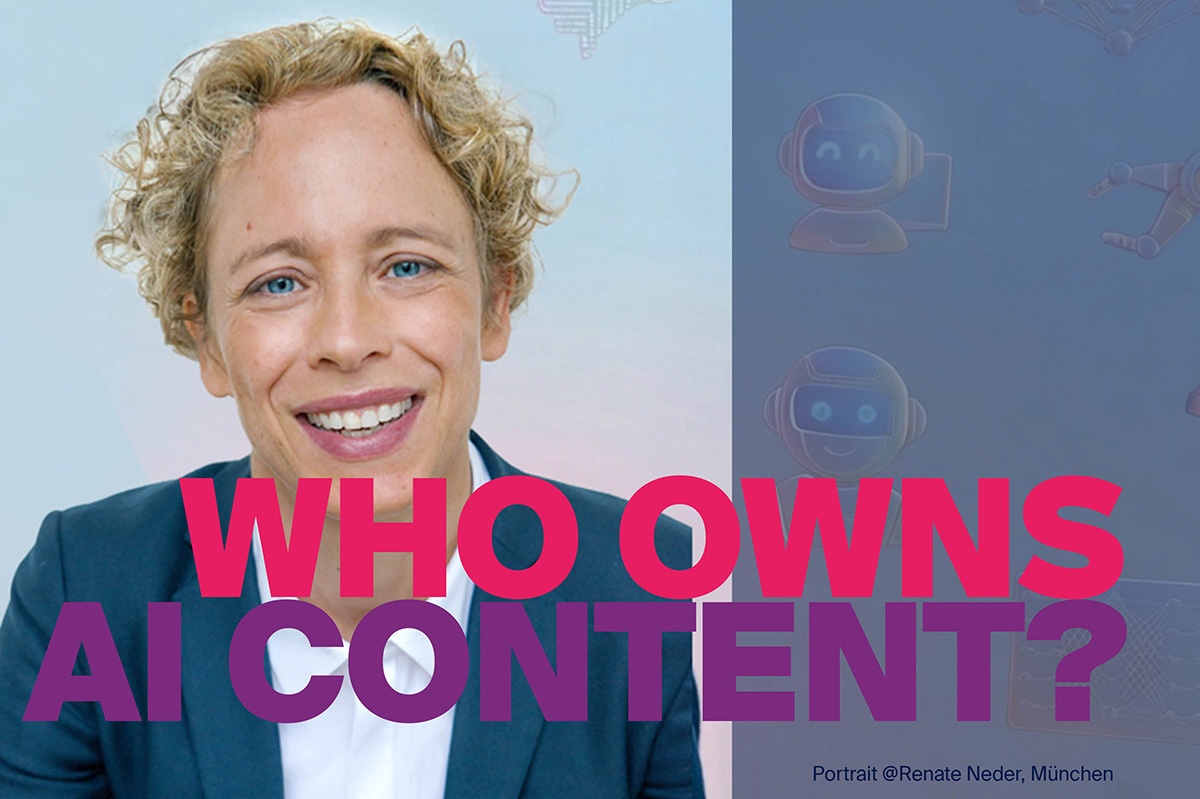 Kerstin Bäcker, KI-Urheberrecht Expertin, im Interview zu KI Content und Risiken