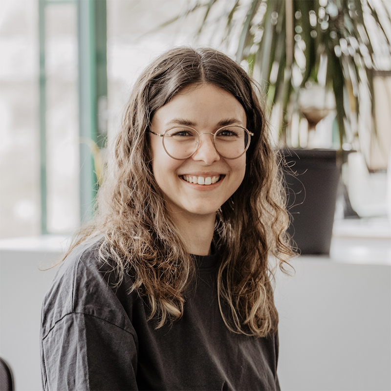 Leonie Kunz, Fachperson Berufliche Integration bei BAND