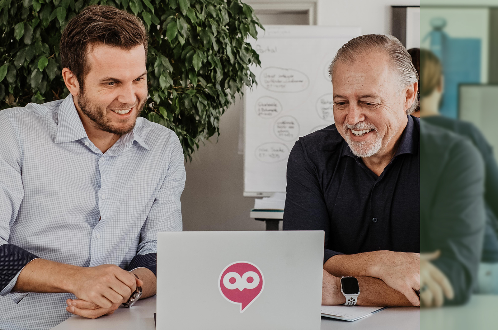 Steag und Partner mit Geschäftsführer und Inhaber